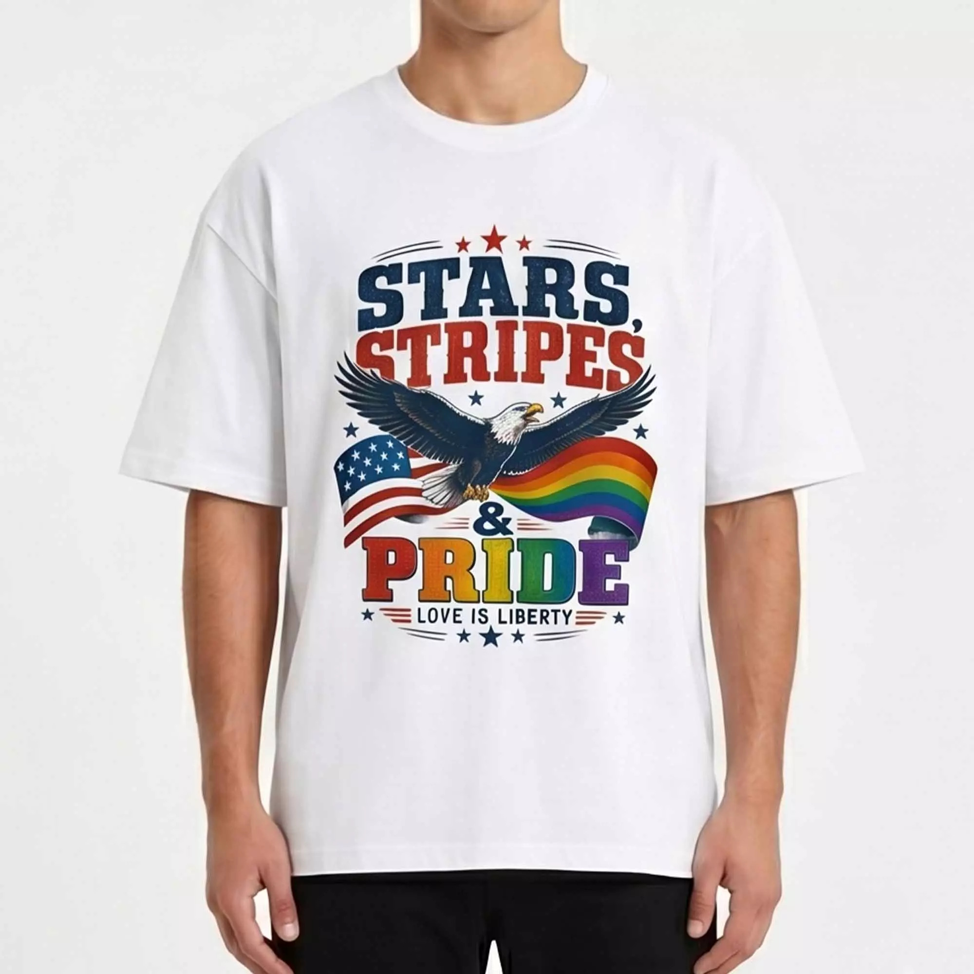 Pride Month 2026 Stars Stripes And Pride Shirt Pride Month 2026 Stars Stripes And Pride Shirt