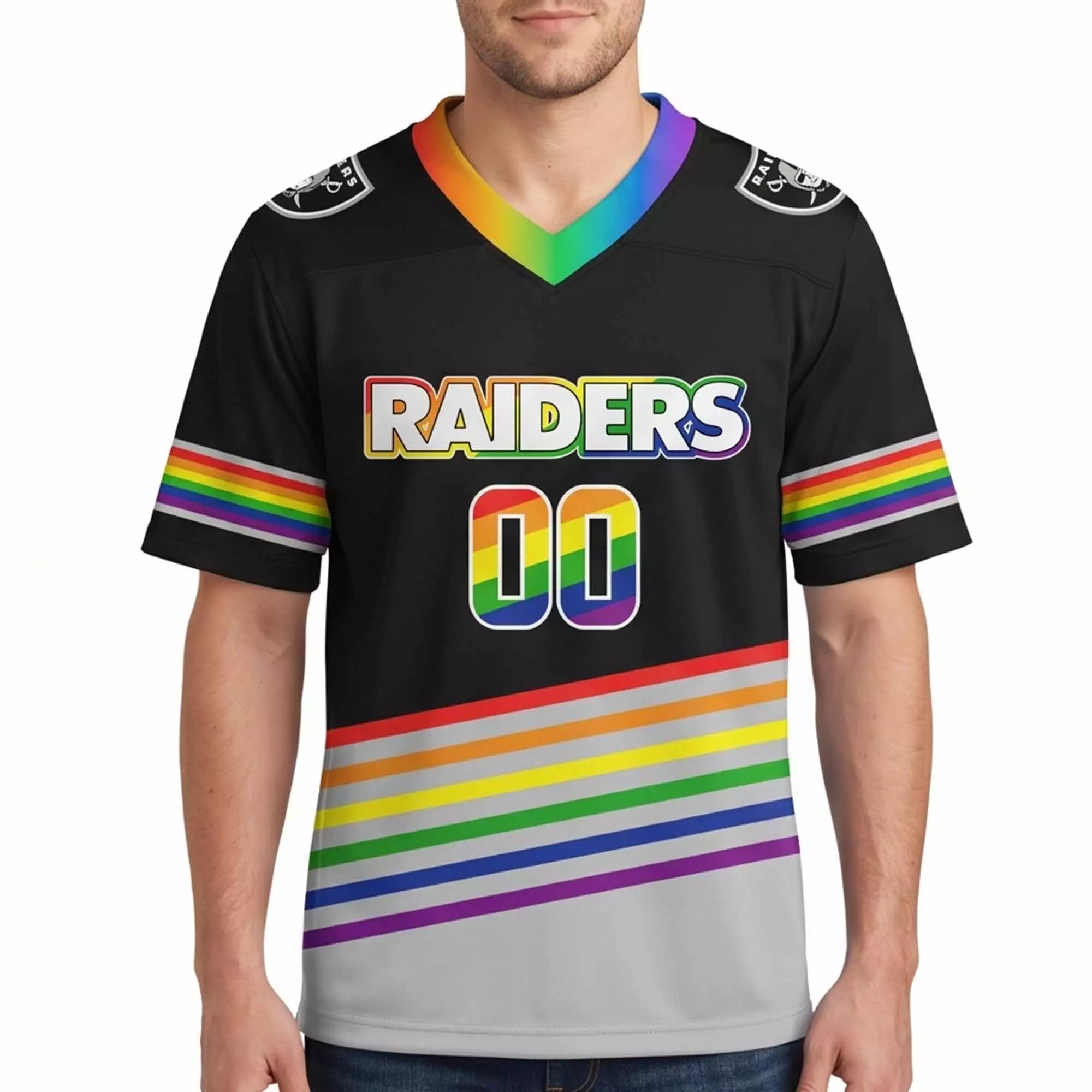 RAIDERS LGBT Pride Month 2026 Jersey RAIDERS LGBT Pride Month 2026 Jersey