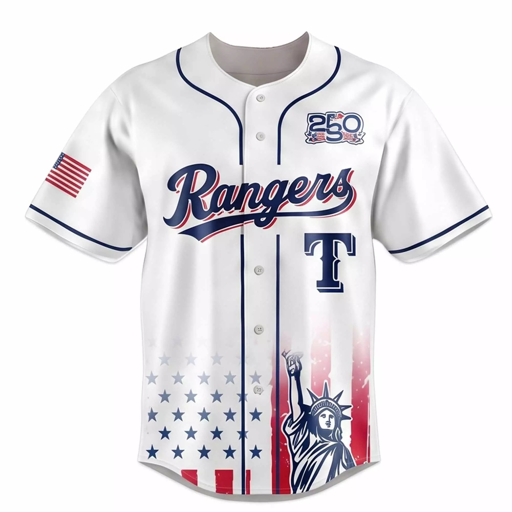 Rangers 250 Years USA Anniversary Jersey Rangers 250 Years USA Anniversary Jersey