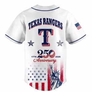 Rangers 250 Years USA Anniversary Jersey 2 Rangers 250 Years USA Anniversary Jersey