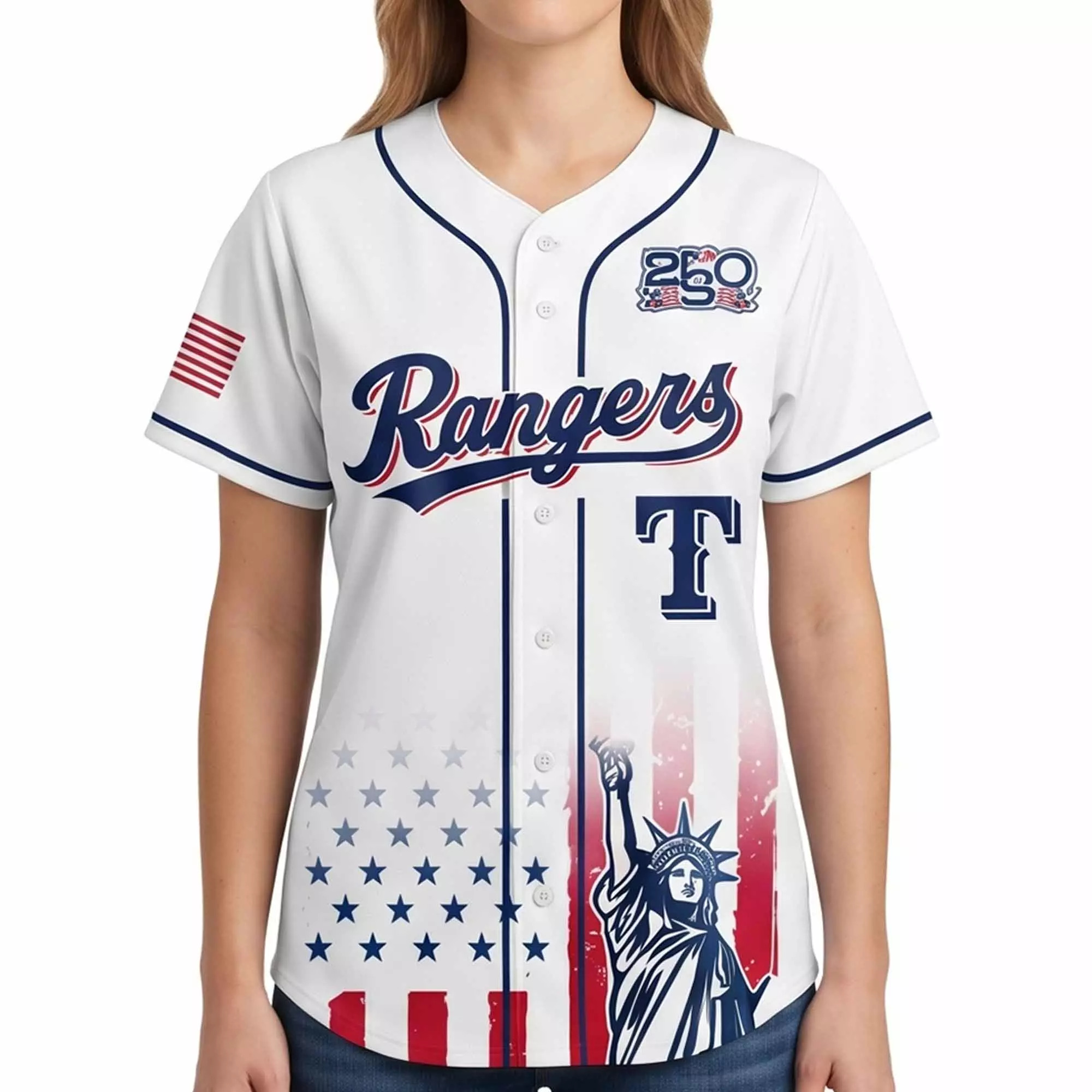 Rangers 250 Years USA Anniversary Jersey Rangers 250 Years USA Anniversary Jersey