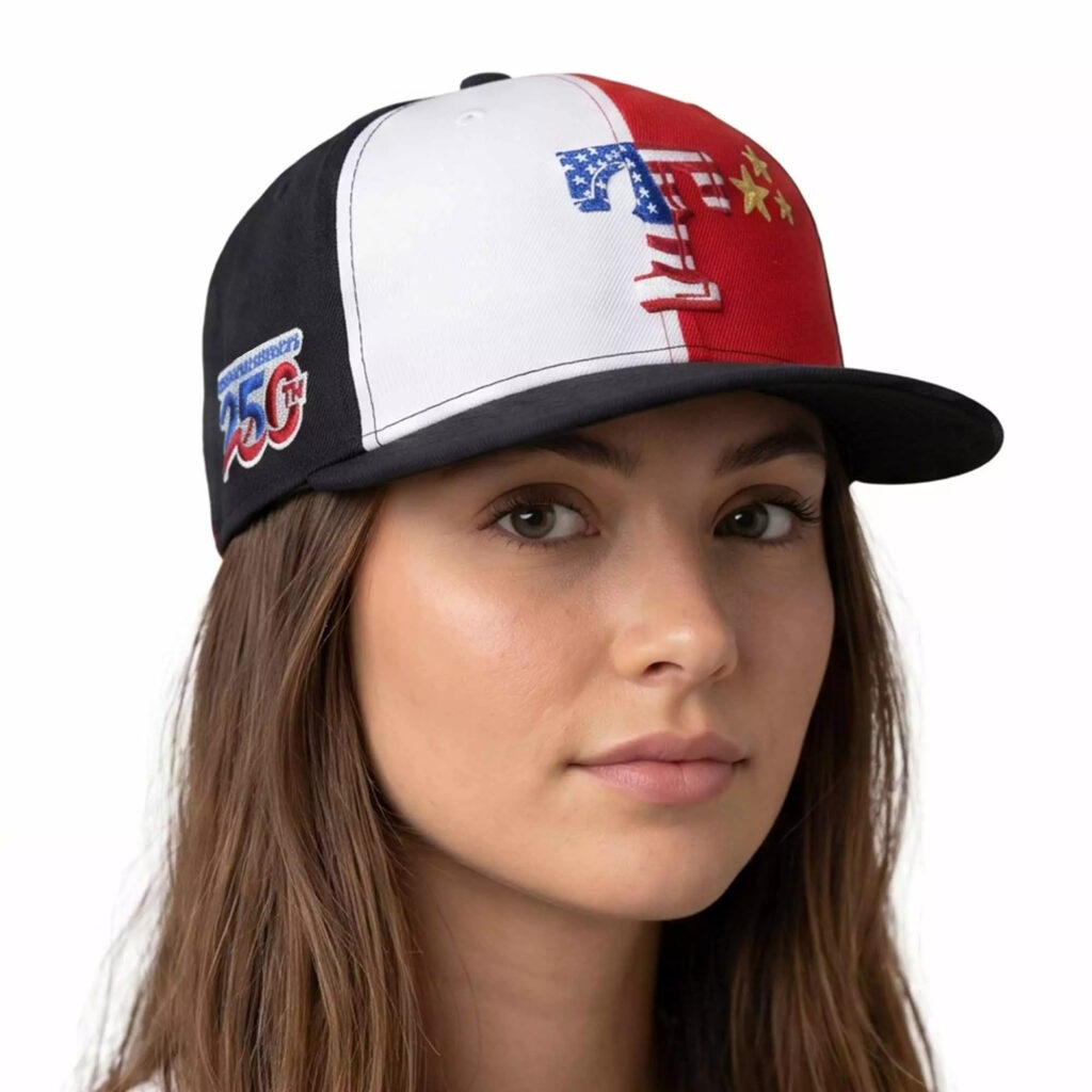 Rangers USA 250th Americana Pinwheel Hat Rangers USA 250th Americana Pinwheel Hat