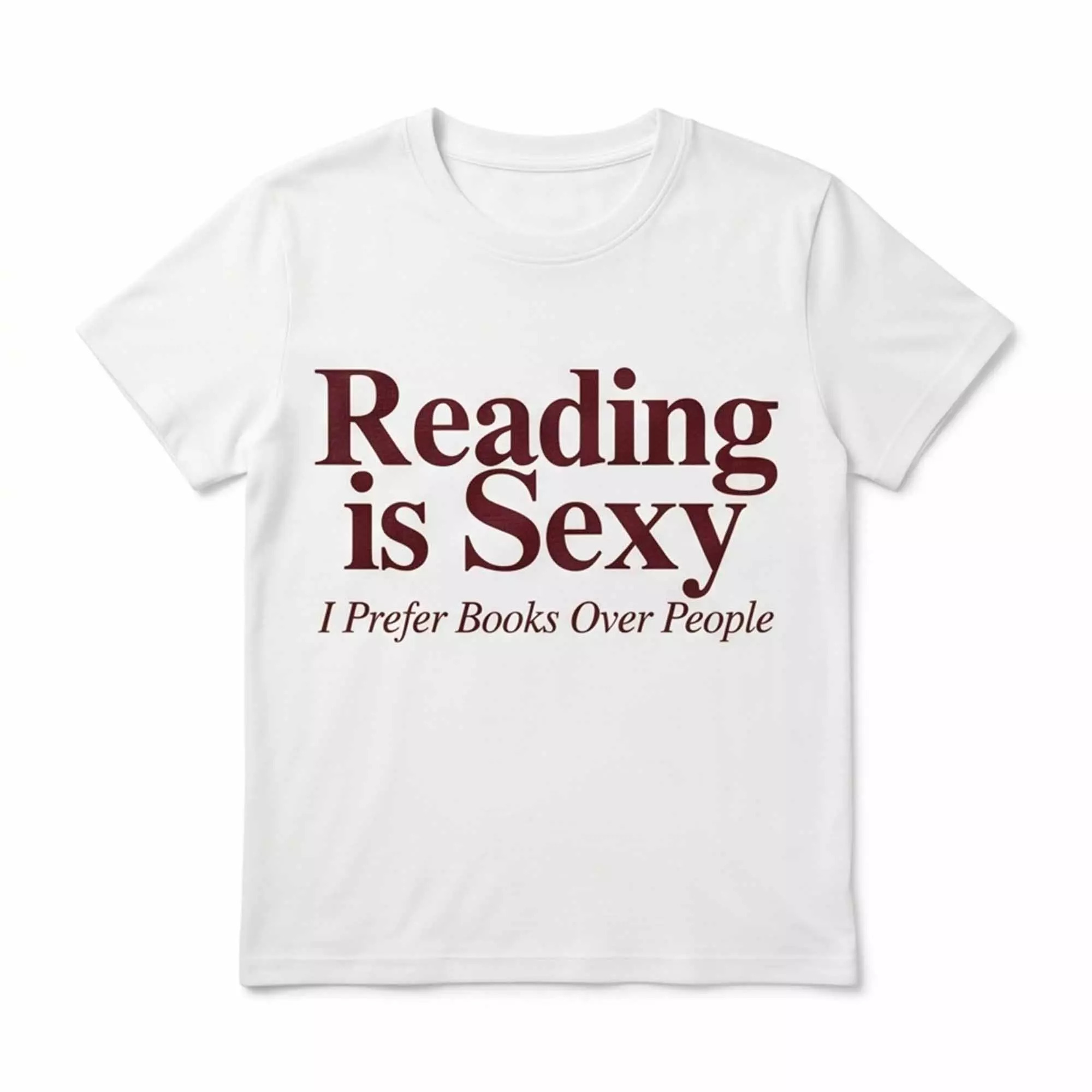Reading Is Sexy I Prefer Books Over People Shirt Reading Is Sexy I Prefer Books Over People Shirt