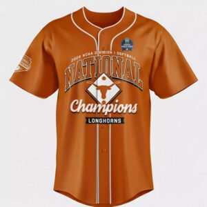 Texas Longhorns 2026 Softball National Champions Jersey