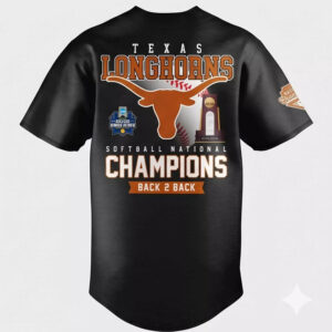 Texas Longhorns 2026 Softball National Champions Jersey