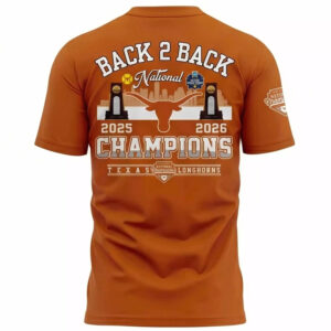 Texas Longhorns 2026 Softball National Champions Shirt