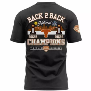 Texas Longhorns 2026 Softball National Champions Shirt