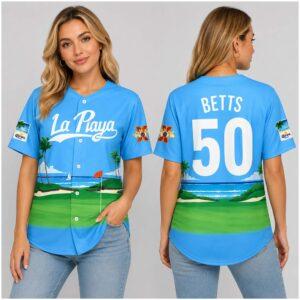2026 Beach Connect Series Mookie Betts La Playa Jersey 2 2026 Beach Connect Series Mookie Betts La Playa Jersey2