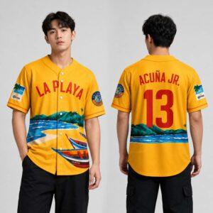 2026 Beach Connect Series Ronald Acuna Jr La Playa Jersey3