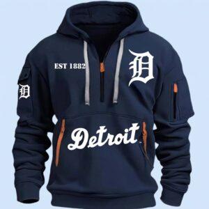 2026 Detroit Tigers Est 1882 Quarter Zip Hoodie 1 2026 Detroit Tigers Est 1882 Quarter Zip Hoodie2