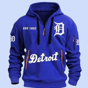 2026 Detroit Tigers Est 1882 Quarter Zip Hoodie 2 2026 Detroit Tigers Est 1882 Quarter Zip Hoodie5