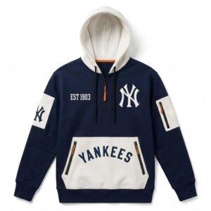 2026 NY Yankees Est 1903 Quarter Zip Hoodie