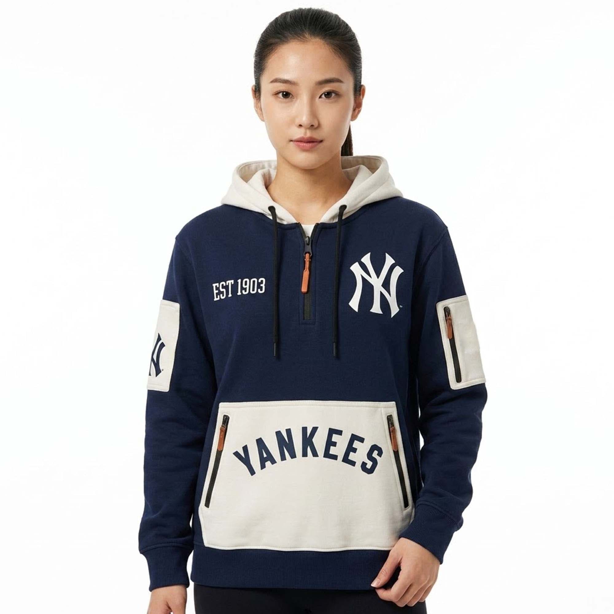2026 NY Yankees Est 1903 Quarter Zip Hoodie 2026 NY Yankees Est 1903 Quarter Zip Hoodie