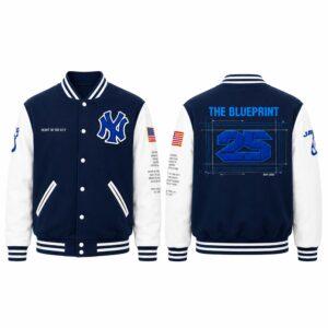 Breanna Stewart Yankees Jay Z The Blueprint 25 Varsity Jacket