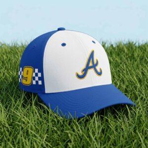 Chase Elliott 9 Braves City Connect Hat33