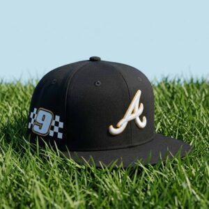 Chase Elliott 9 Braves City Connect Hat5