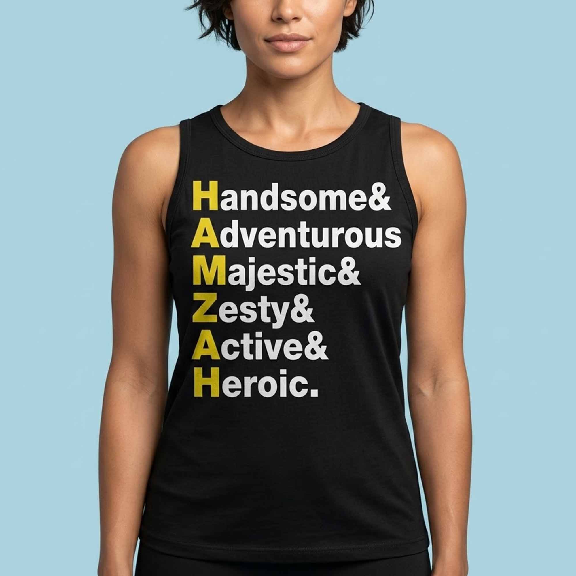 Handsome Adventurous Majestic Zesty Active Heroic HAMZAH Shirt Handsome Adventurous Majestic Zesty Active Heroic HAMZAH Shirt
