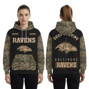 Ravens Deer Hunting 2026 Hoodie 2 Ravens Deer Hunting 2026 Hoodie