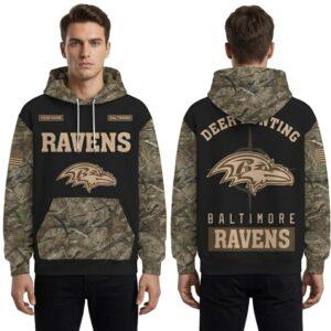 Ravens Deer Hunting 2026 Hoodie 1 Ravens Deer Hunting 2026 Hoodie3