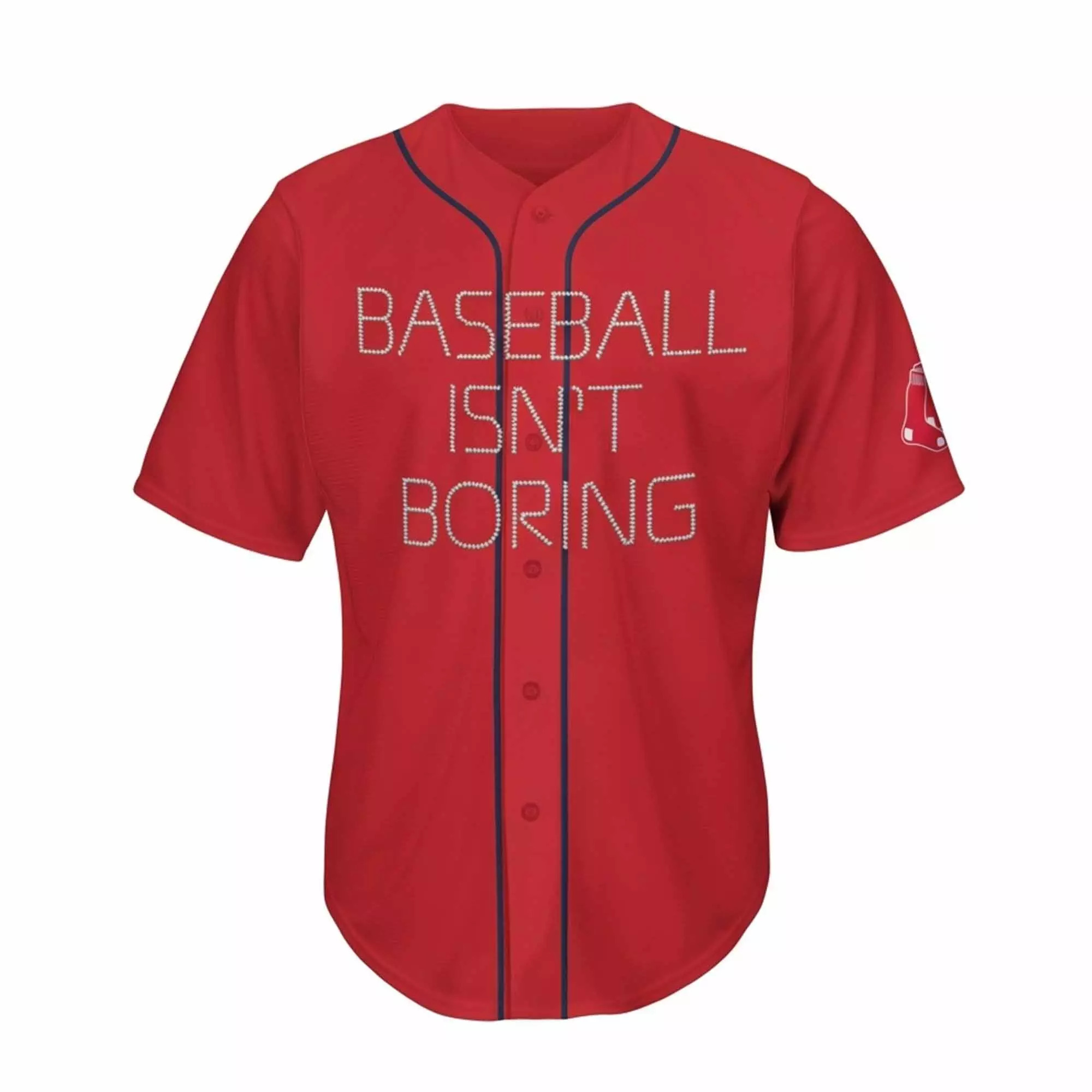 Red Sox Baseball Isn’t Boring Night Giveaway 2026 Jersey Red Sox Baseball Isn’t Boring Night Giveaway 2026 Jersey