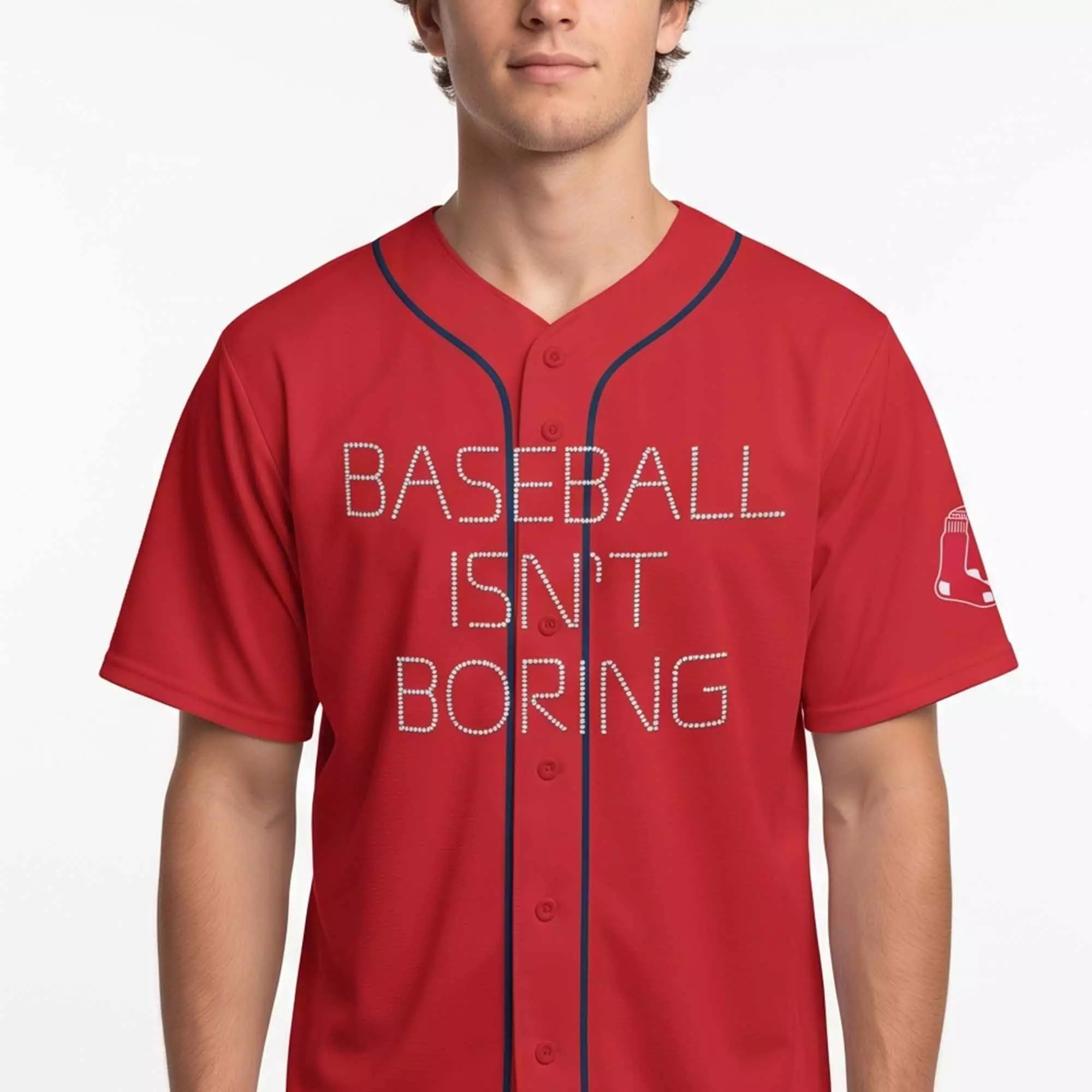 Red Sox Baseball Isn’t Boring Night Giveaway 2026 Jersey Red Sox Baseball Isn’t Boring Night Giveaway 2026 Jersey