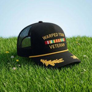Warped tour veteran hat 1 Warped tour veteran hat2