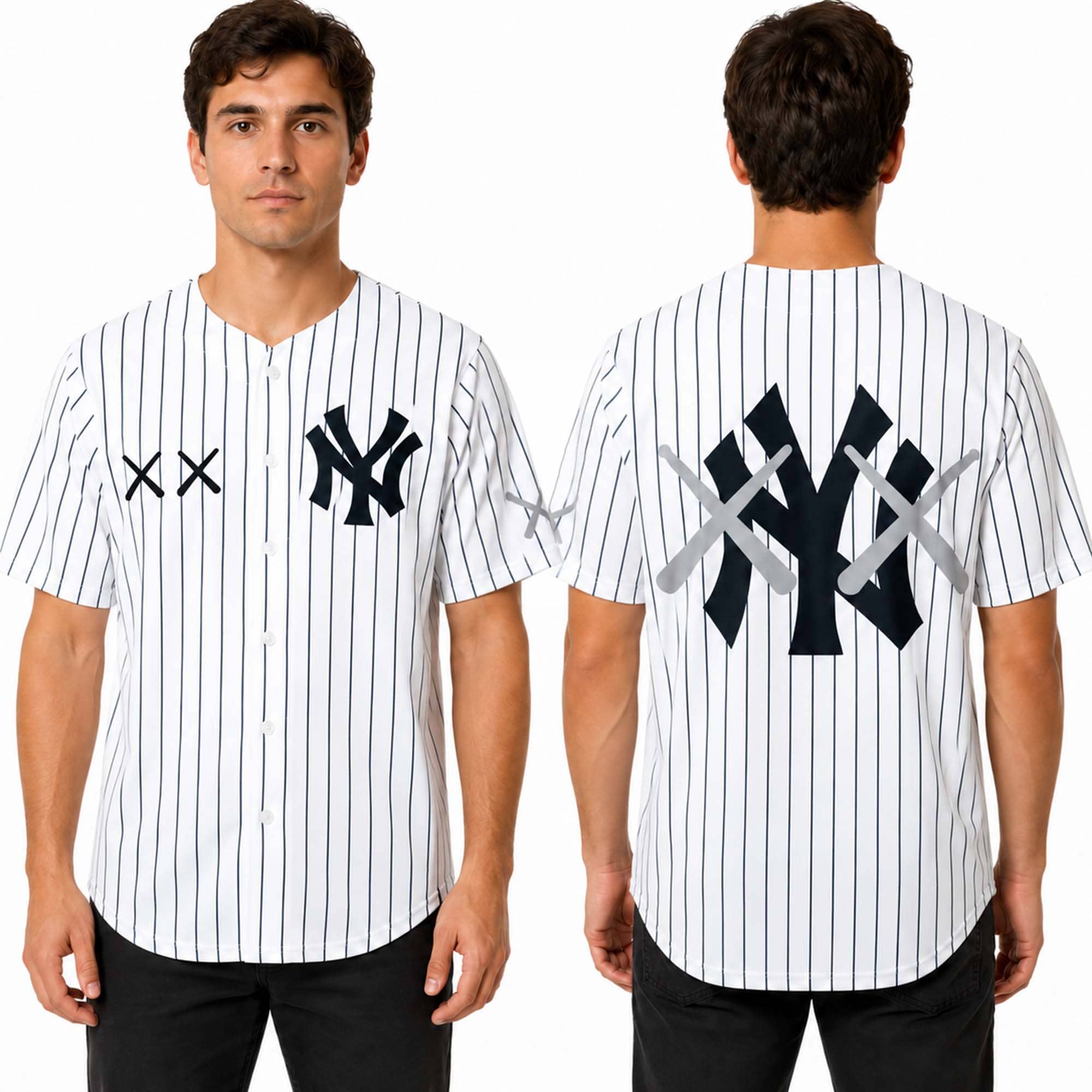 Yankees x KAWS 2026 Baseball Jersey Yankees x KAWS 2026 Baseball Jersey
