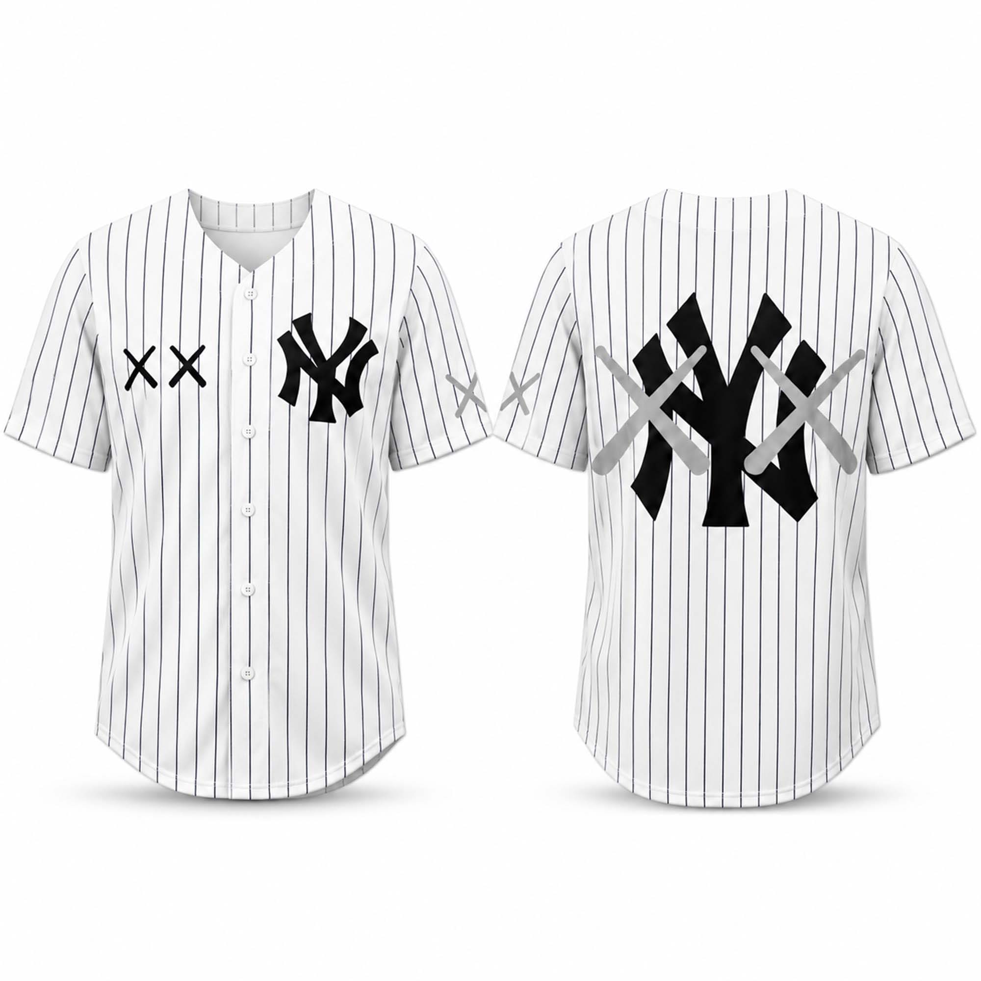 Yankees x KAWS 2026 Baseball Jersey1 Yankees x KAWS 2026 Baseball Jersey1