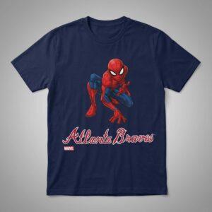 2026 Atlanta Braves x Spider Man Brand New Day T shirt3