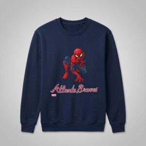 2026 Atlanta Braves x Spider Man Brand New Day T shirt6