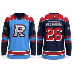 2026 Cleburne Railroaders Hockey Night Jersey Giveaway