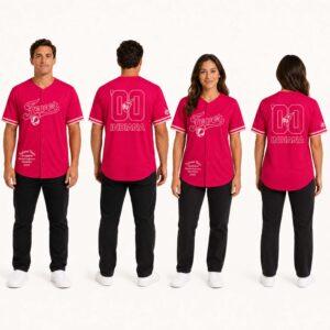 Indiana Fever Pink For Purpose 2026 Jersey 1 2026 Indiana Fever Pink For Purpose Baseball Jersey 3