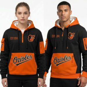 2026 Orioles Est 1882 Quarter Zip Hoodie