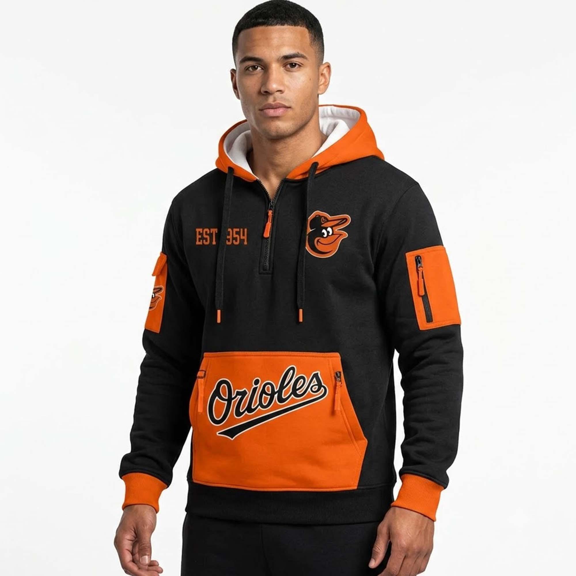 2026 Orioles Est 1882 Quarter Zip Hoodie 2026 Orioles Est 1882 Quarter Zip Hoodie