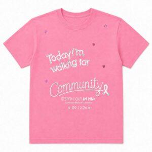 2026 Steppin Out In Pink Shirt