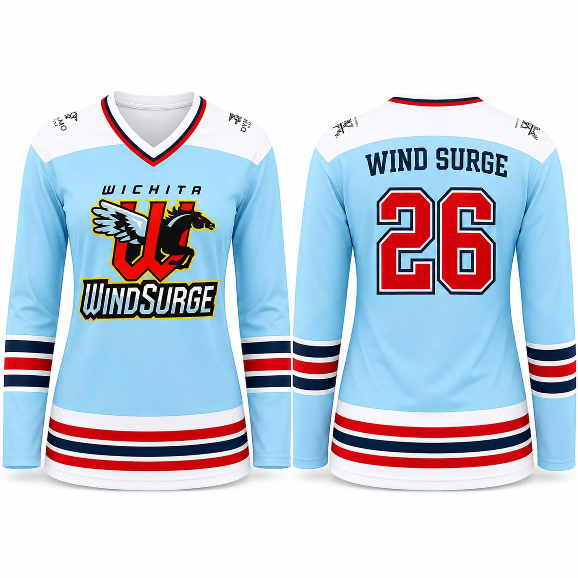 2026 Wichita Wind Surge Hockey Jersey Giveaway2 2026 Wichita Wind Surge Hockey Jersey Giveaway