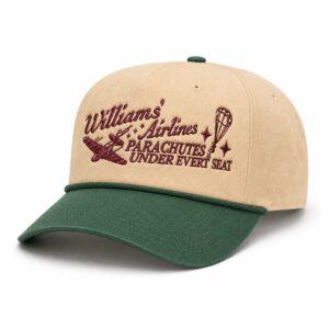 2026 Williams Airlines Parachutes Under Every Seat Hat