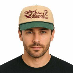 2026 Williams Airlines Parachutes Under Every Seat Hat 1 2026 Williams Airlines Parachutes Under Every Seat Hat3