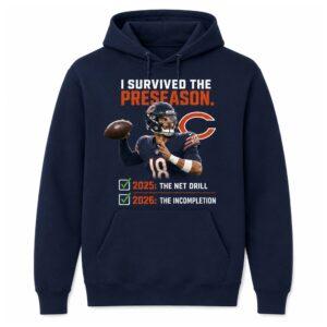 Caleb Williams I Survived The Preseason Chicago Bears 2026 Shirt 1 Caleb Williams I Survived The Preseason Chicago Bears 2026 Shirt5