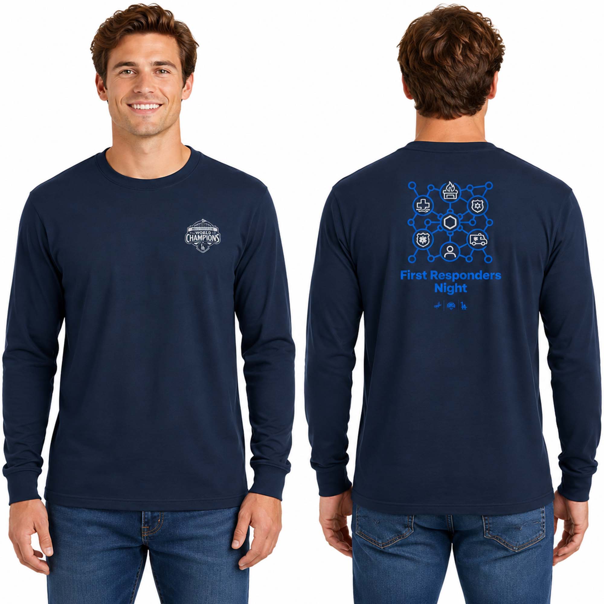 Dodgers First Responders Night Shirt 2026 Giveaway Dodgers First Responders Night Shirt 2026 Giveaway