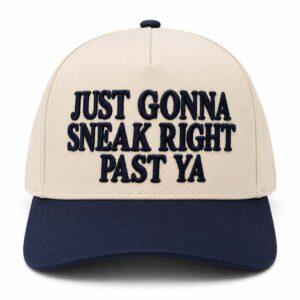 Just Gonna Sneak Right Past Ya Hat66