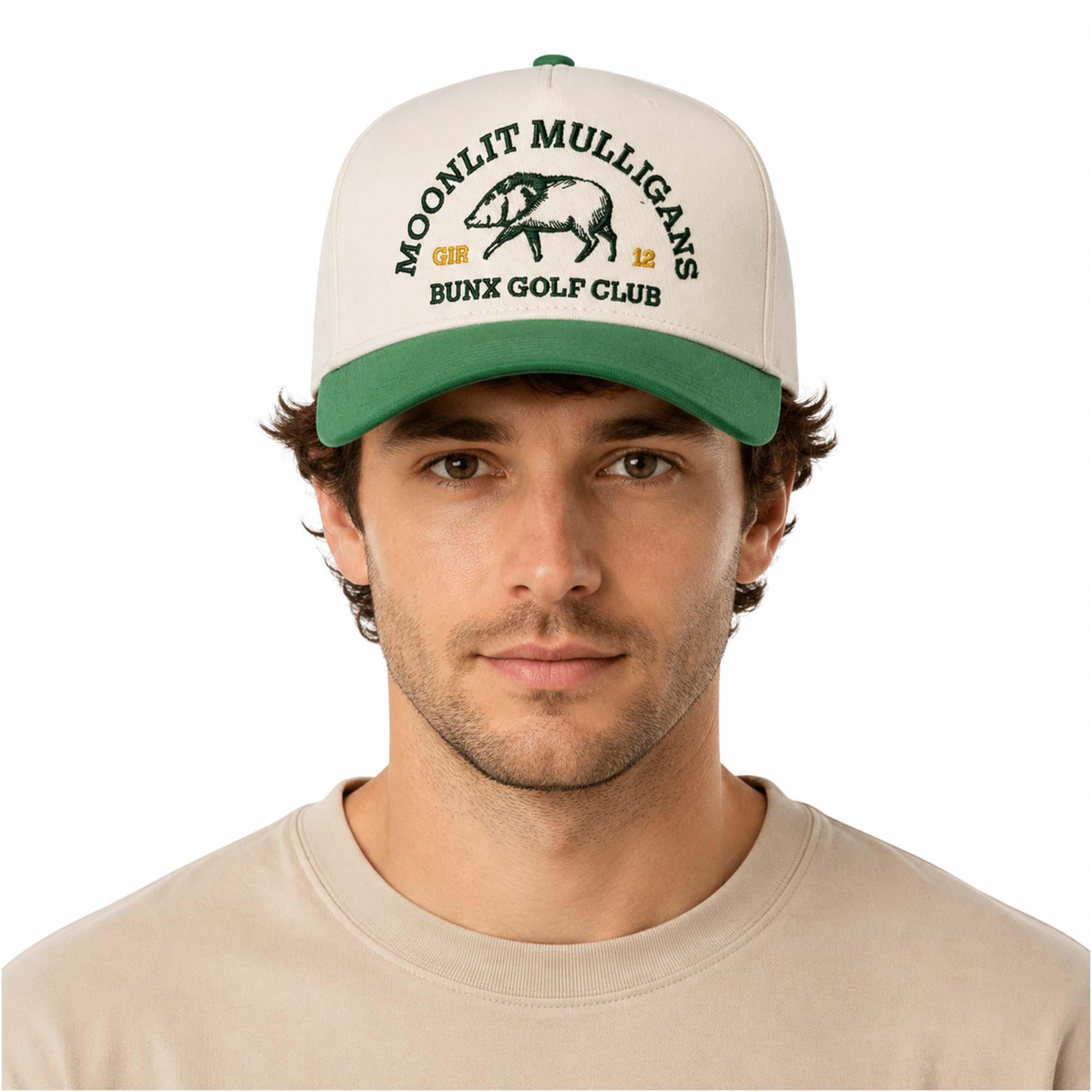 Moonlit Mulligans Bunx Golf Club Hat Moonlit Mulligans Bunx Golf Club Hat
