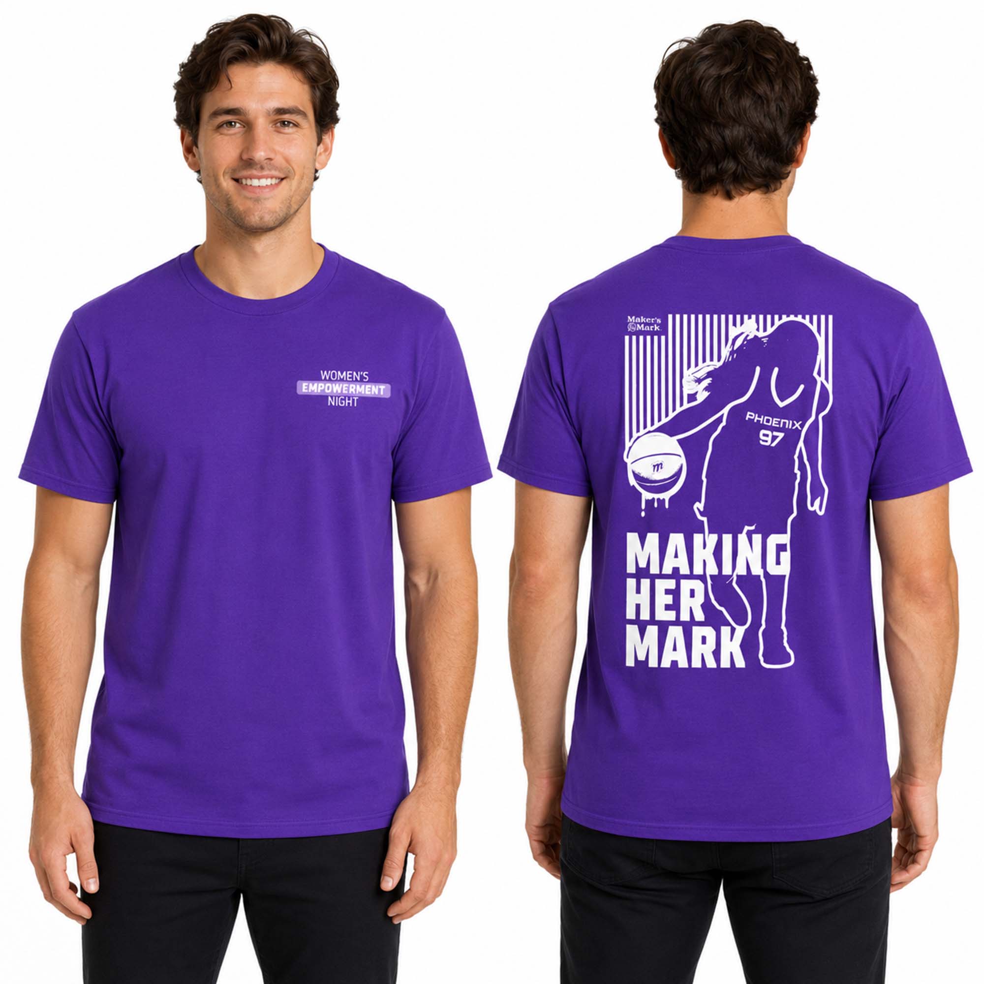 Phoenix Mercury Women’s Empowerment Night Making Her Mark Shirt Giveaway Phoenix Mercury Women’s Empowerment Night Making Her Mark Shirt Giveaway