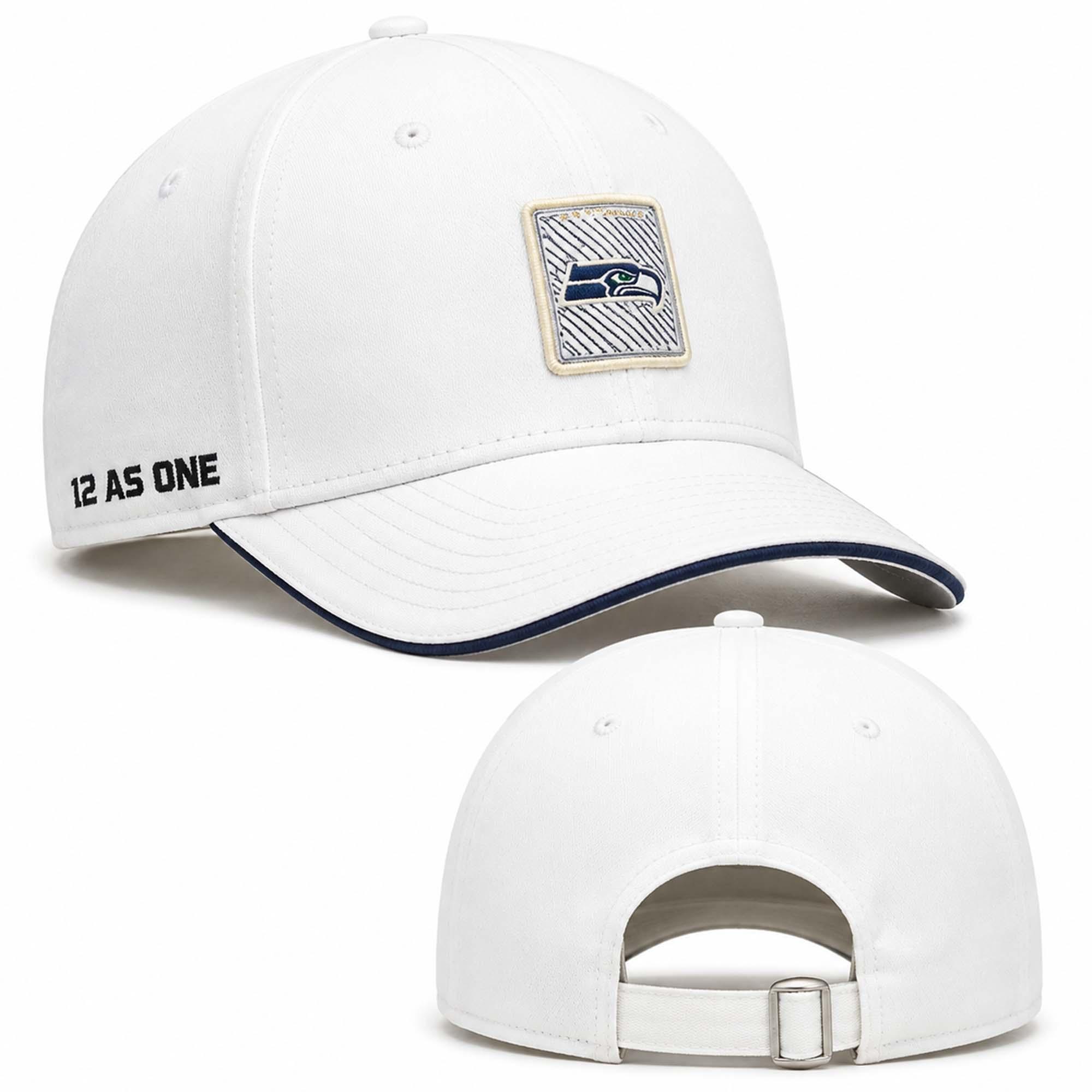 Seahawks Mike Macdonald 12 As One Hat Seahawks Mike Macdonald 12 As One Hat