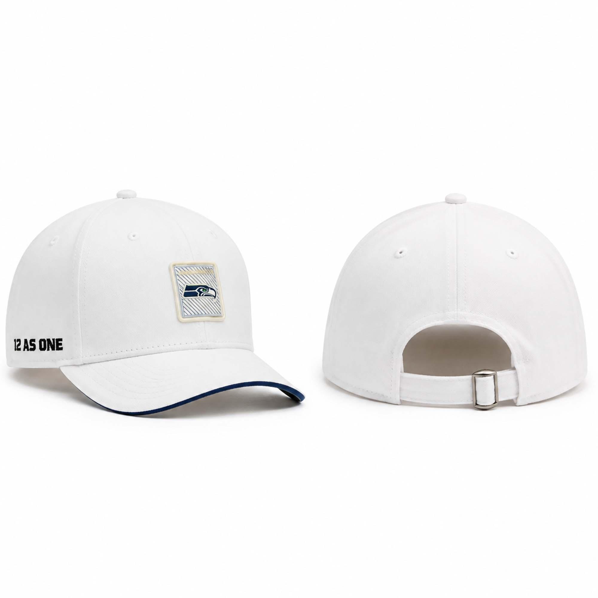 Seahawks Mike Macdonald 12 As One Hat Seahawks Mike Macdonald 12 As One Hat