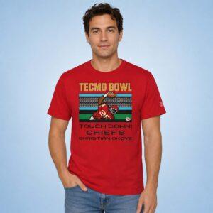 Tecmo Bown Chiefs Christian Okoye Shirt 2 Tecmo Bown Chiefs Christian Okoye Shirt2