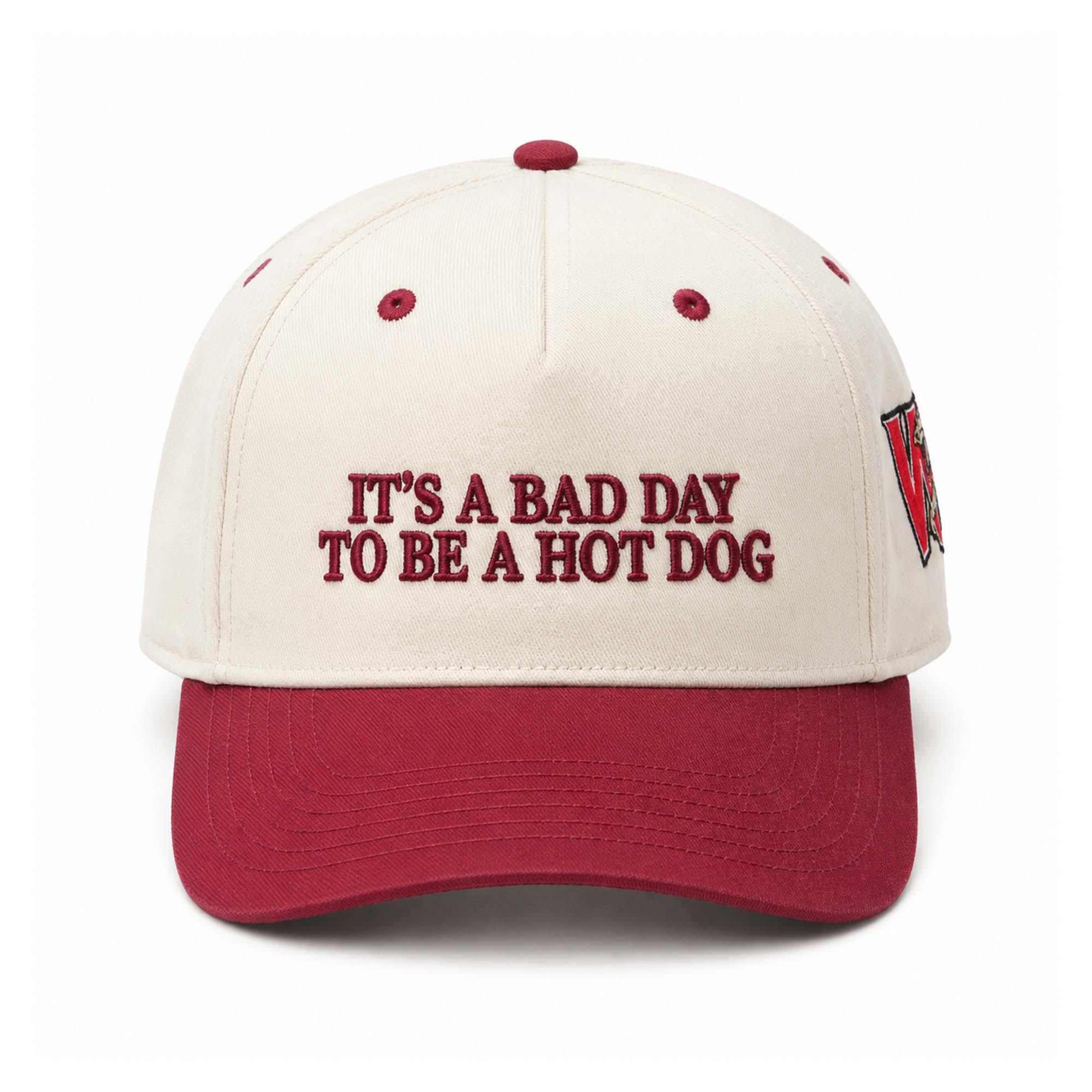 Wisconsin Timber Rattlers It' A Bad Day To Be A Hot Dog Hat Wisconsin Timber Rattlers It' A Bad Day To Be A Hot Dog Hat