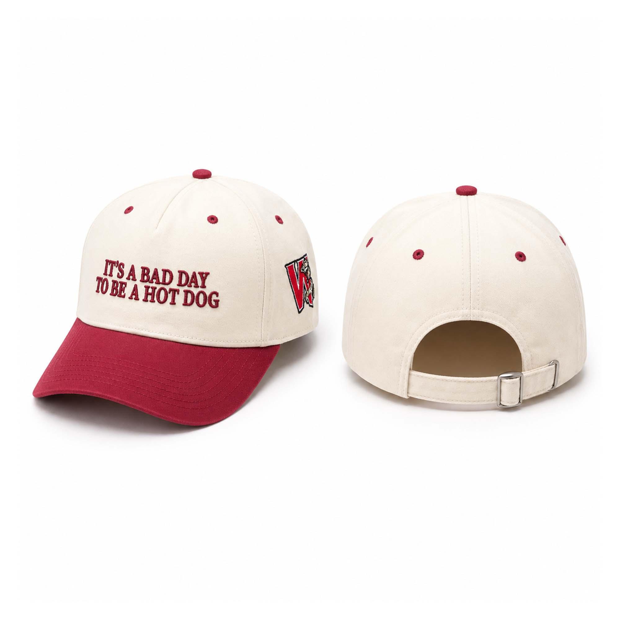 Wisconsin Timber Rattlers It’ A Bad Day To Be A Hot Dog Hat Wisconsin Timber Rattlers It’ A Bad Day To Be A Hot Dog Hat