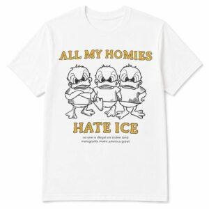 Zayn Malik All My Homies Hate ICE Shirt