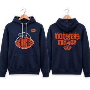 2026 Chicago Bears Rivalries Monsters Of The Midway Hoodie